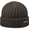 Melegari Berretto Cuffia Beanie Como Super a Doppio Spessore | Skull cap Pura Lana Merino Extrafine | Made in Italy