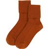 iMongol Calze in puro cashmere, unisex, tinta unita, a coste, realizzate da mongolian Prime First Class Cashmere (1 paio)