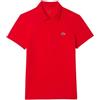 Lacoste - Polo da uomo Sport Ultra Dry a maniche corte con scollatura raglan, Colore: rosso, XL