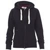 Ergos Workwear Payper - Hawaii+ Lady Felpa Sfiancata da Donna con Cappuccio Zip Intera in Cotone