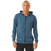 RIP CURL Stack UPF 50 Long Sleeve Zip-up Hooded Rashguard Maglietta Rash Guard Uomo