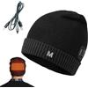 Aakluk Cappello Invernale - Riscaldamento Elettrico a USB, Caldo e Spesso,Cappello da Ciclismo Impermeabile al - per Uomini e Donne per Viaggi Sci Escursionismo Lavoro Snowboard Sport Slittino