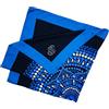 Seta Sole - Foulard in 100% Seta Made in Italy 70x70 cm - Mandala Disegnato a Mano - Sciarpa Quadrata Elegante Donna, Accessorio Moda Artigianale Lago di Como