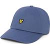 Lyle & Scott Berretto da Baseball da Uomo, 100% Cotone, Design Basic e Chiusura Regolabile, X854 Graystone, Taglia Unica