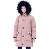 maoo garden Piumino Pesante Imbottita Inverno Cappotto Bambina e Ragazza Pelliccia sul Cappuccio Resistente all'acqua
