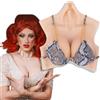 TEAYUYIM Protesi mammarie in silicone Protesi mammarie in silicone Protesi mammarie C-G Cup per crossdresser Cosplay