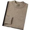 Vsadsau Maglioni Uomo 100% Cashmere Collo Alto Pullover Maglione Business Casual Jumper Maglione a Maniche Lunghe Camicie, S
