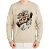 WriteFusion One Piece Wanted Ruffy - Nastro per cappelli di paglia | Monkey D. Luffy Gear 5 Style IV, pietra naturale, L