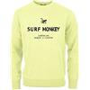 Surf Monkey DRESSED IN MUSIC PLAY WITH ME Felpa Classica Girocollo per Uomo/Donna - Felpa Cotone Organico Surf Monkey®