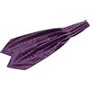 Allegra K Cravat Cravat Cravatta da Uomo Cravatta Da Sposa Pois Ascot, Viola, Taglia unica