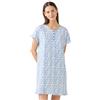 Noidinotte; more than pyjamas Noidinotte -Camicia da Notte Donna Estiva in Cotone Articolo Bloom.