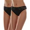 Merry Style Culotte Moderne Mutande Donna Cotone Elasticizzate Hipster Slip Donna Cotone String comode Traspiranti in Pizzo Intimo Femminile Elegante MSGAB45