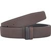 Vatee's Cinture da uomo in vera pelle reversibili senza fibbia, cinturino di ricambio, larghezza 1,34 (34mm), EU95 (L 110cm/43in. W 3.4cm/1.34in)