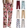 Tingwei Pantaloni del Pigiama personalizado per Uomo Pantaloni del Pigiama Divertenti su personalizada Loungewear, Set di Pigiami, pantaloni pigiama con Foto, Volto, Testo - Regalo per Donna