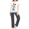 Minnie Disney Pigiama | Pigiami da Donna Minnie Mouse | Pigiamone Donna Cotone Lungo - X-Large