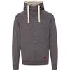 b BLEND BLEND Speedy - Felpa con Zip da Uomo, Taglia:L, Colore:Pewter Mix (70817)