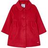Mayoral Cappotto di Panno per Bimba Rosso