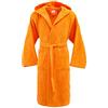 Bassetti Accappatoio con Cappuccio in Cotone Uomo Donna Made in Italy Disponibile in Varie Taglie e Colori (Arancione, Taglia M, 155-165 cm)