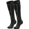 Iron-Ic - Calze Tecniche Unisex Thermic Seamless per Sport Invernali Expyra Termiche e Traspiranti - Art. 920196 (45/47, Black/white)
