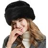 soul young Cappello di Vera Pelliccia di Volpe per Donna Stile Stampa Russo Russian Style