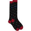 Gallo Men's long socks made in Italy from soft cotton fabric