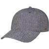 Stetson Berretto da baseball in lino, tinta unita, protezione UV 40, made in Italy, da uomo, primavera/estate, Taglia unica