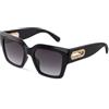 Furla, gafas da terra (SFUB08), colore: TOTAL SHINY NERO (SMOKE GRADIENT SMOKE), 53/20/140, (Female)