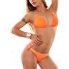 Toocool Bikini Donna Due Pezzi Costume Bagno Mare Triangolo Brasiliana B8057 [Arancio,M]