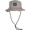 Surf Monkey Boonie Hat Cappello da Pescatore Uomo/Donna - 100% cotone, grigio, M