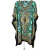 HCZ Kaftan Vestito estivo da donna,manica corta,taglia unica, fatto in India