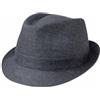 Stetson Geneva Trilby Cappello Estivo UV 40 Made in Italy Unisex Primavera Estate