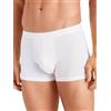 CALIDA Evolution - Boxer da Uomo, Colore: Bianco, Bianco