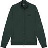 Emporio Armani EA7 Felpa da Uomo con Zip Core Identity in Cotone garzato,8NPM31 (IT, Testo, XL, Regular, Regular, Verde Cilantro)