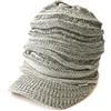 CHARM Berretto con Visiera Invernale in Cotone, Cappello A Maglia Larga Protezione Raggi UV, Berretto Donna E Uomo per Tutte Le Stagioni