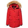 Superdry Donna Parka Everest High Risk Red 36