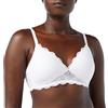 Naturana Reggiseno Imbottito da Donna 5194, Bianco, 32A