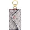 GOLF SUPAGS Portachiavi per Auto in Pelle PVC da Donna Porta Carte 6 Ganci 1 Portachiavis fisso 1 Portachiavi Staccabile