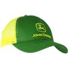 John Deere Cappellino da baseball da uomo, con logo John Deere, con retina nella parte posteriore Yellow Taglia unica