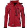Geographical Norway Techno Men - Giacca Cappuccio Softshell Impermeabile Uomo - Giacca Vento Tattica Da Esterno - Escursionismo Sci Autunno Inverno Primavera