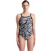 Arena Costume da bagno da donna Butterflies Black-Black Multi 42