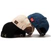 Faringoto Classico Uomo Donna Padrone di Casa Cappello Berretto In Velluto Vintage Colore Solido Hip Hop Brimless Lettere Etichetta Docker Skullcap