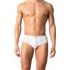 Intimitaly Liabel - Slip Uomo Cotone Elasticizzato (Pacco da 6) Bielastico Mutande Uomo Cotone Intimo Mutande Uomo Colorate alla Moda Bianchi Neri Grigio (XL, Bianchi)
