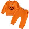 Verve Jelly Completi di Halloween per bambini e bambine magliette a maniche lunghe felpa zucca pantaloni lunghi autunno inverno abbigliamento set per i più piccoli