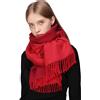 RIIQIICHY Sciarpa Regalo Natale Donna Compleanno Invernale Rosso Pashmina Scialle Caldo Sciarpone Inverno Stola Elegante