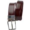 MÁRQUEZ CINTURONES MÁRQUEZ Cinture - Cintura Uomo in Pelle Reversibile 30mm, Bordeaux, 95