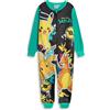 Pokémon Tutina con Cerniera Multicolore per Ragazzi Pikachu Charizard Dragonite | Pigiama e Abbigliamento da casa in Micropile a Maniche Lunghe | Merchandising