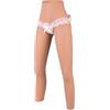 YEEFAIRY Intimo Contour in Silicone per Crossdresser Pantaloni Lungi Realistici Aspect Femminile Artificiale Funzionalità per Transgender MTF Cosplay e Cross Dressing (Pelle Scura, Taglia L)