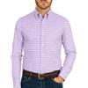 Remo Sartori - Camicia Uomo Button Down a Quadretti, vestibilità Regolare, Maniche Lunghe, Made in Italy