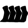 Warm-Han 99% Cotone Calze con Dita per tutti i giorni 4 Nero EU39-43