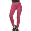 BeGood - Legging Superslim Donna Motivo Esagonale. Vita Alta Effetto Pancia Piatta in Dermofibra Cosmetics: Drenante, Idratante e Tonificante